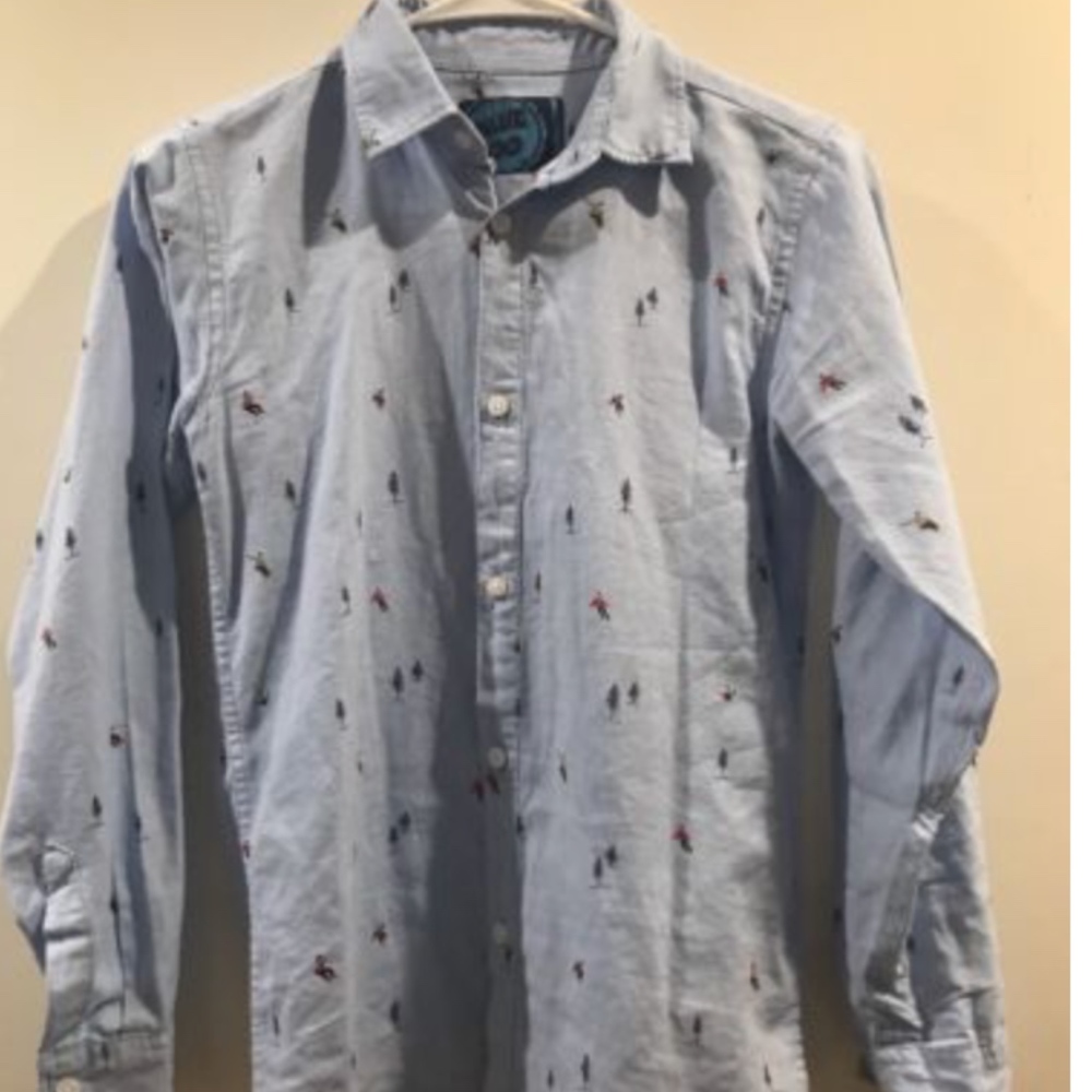 Boys Blue Zoo Long Sleeve Shirt